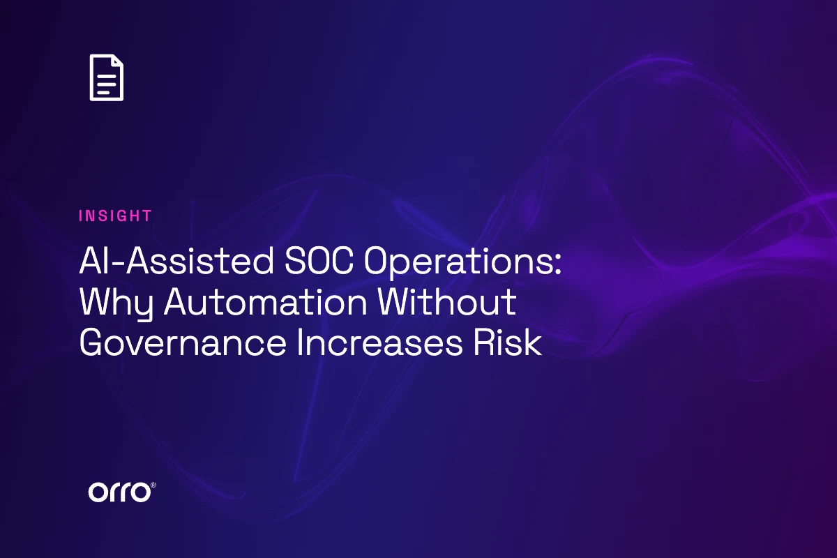 AI-Assisted SOC Operations: Why Automation Without Governance Increases Risk thumbnail