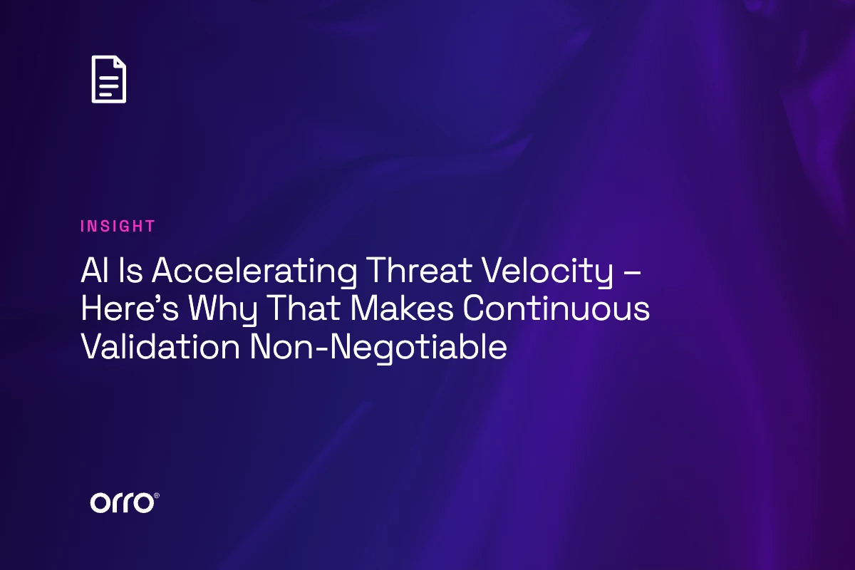 AI Is Accelerating Threat Velocity – Here’s Why That Makes Continuous Validation Non-Negotiable thumbnail