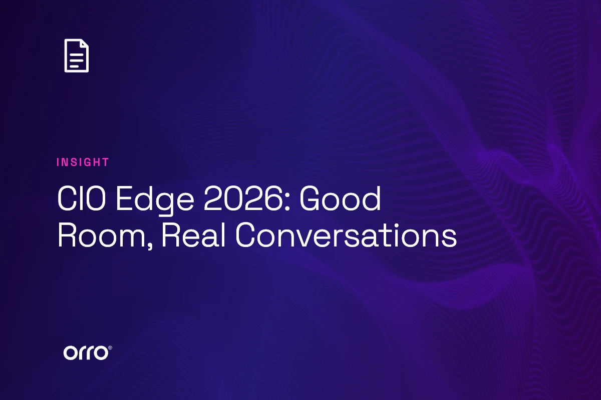 CIO Edge 2026: Good Room, Real Conversations thumbnail