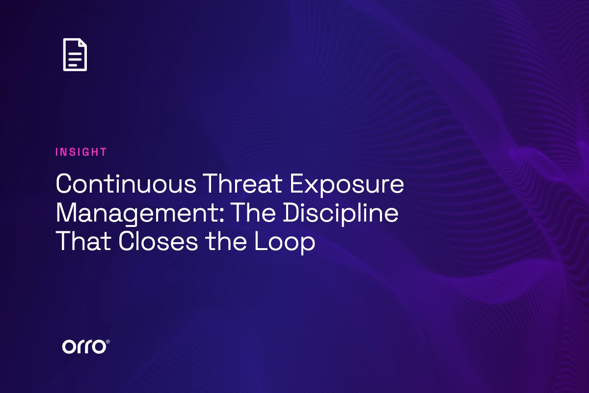 Continuous Threat Exposure Management: The Discipline That Closes the Loop thumbnail