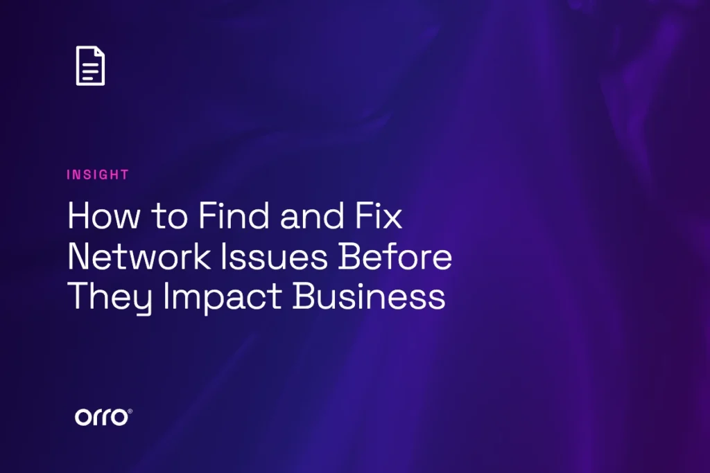 How to Find and Fix Network Issues Before They Impact Business thumbnail