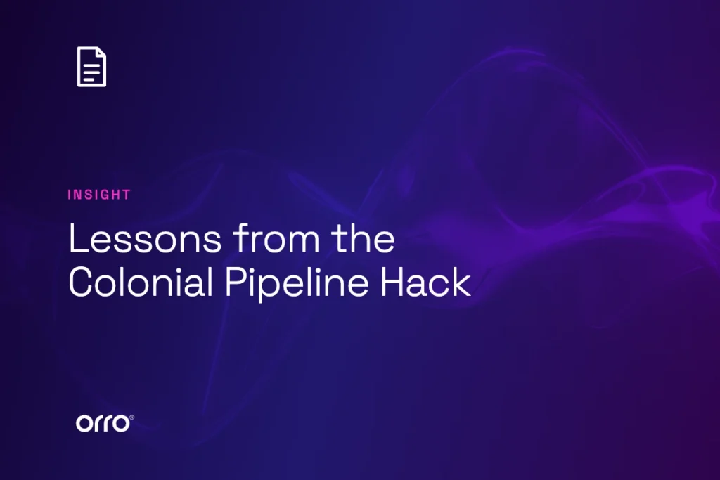 Lessons from the Colonial Pipeline Hack thumbnail