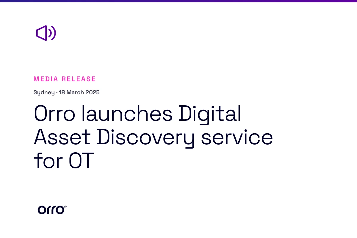 Orro launches Digital Asset Discovery service for OT thumbnail
