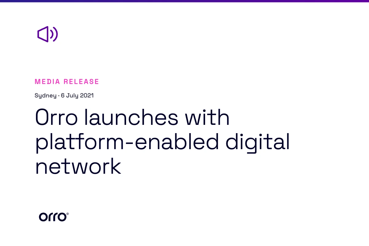 Orro launches with platform-enabled digital network thumbnail