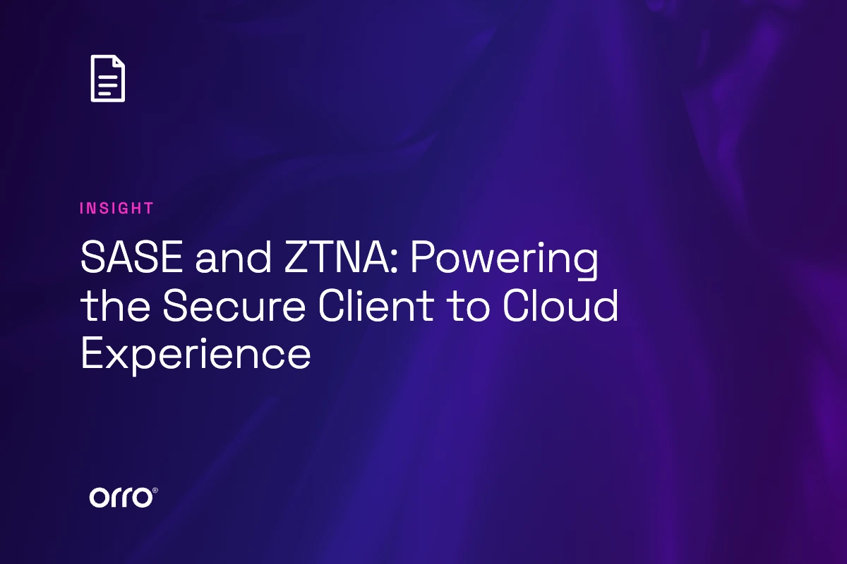 SASE and ZTNA: Powering the Secure Client to Cloud Experience thumbnail