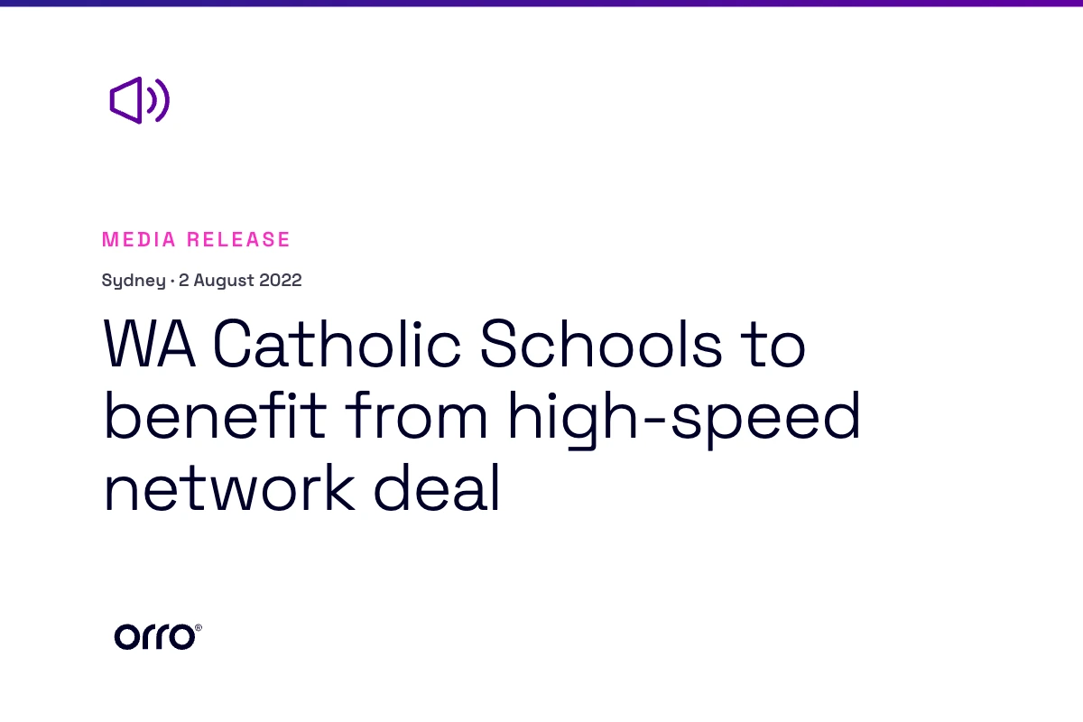 WA Catholic Schools to benefit from high-speed network deal thumbnail