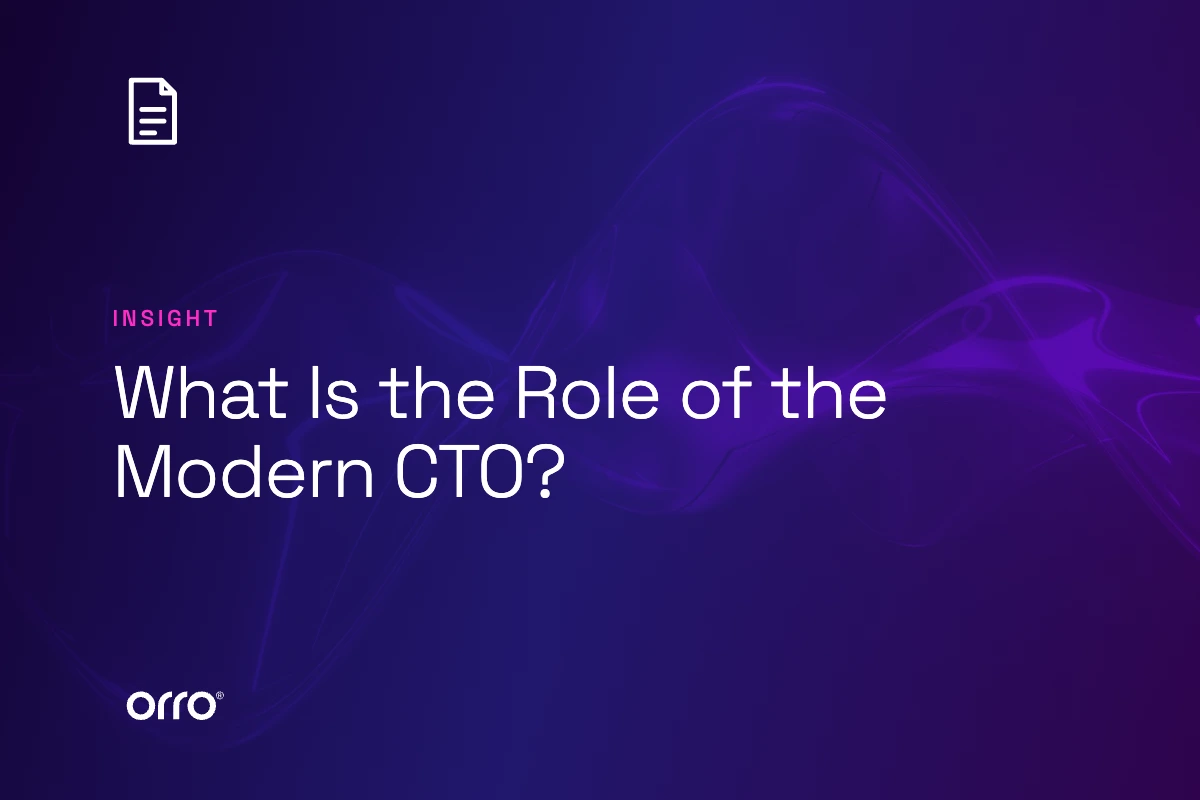 What Is the Role of the Modern CTO? thumbnail