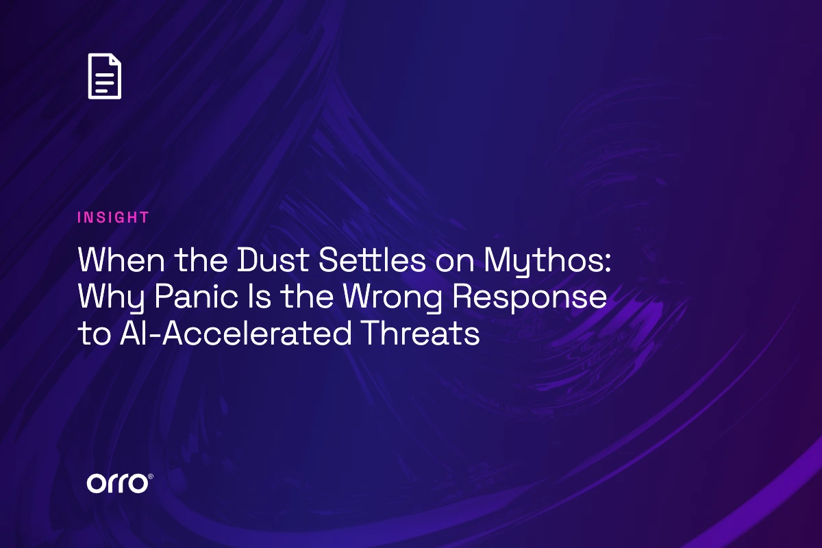 When the Dust Settles on Mythos: Why Panic Is the Wrong Response to AI-Accelerated Threats thumbnail