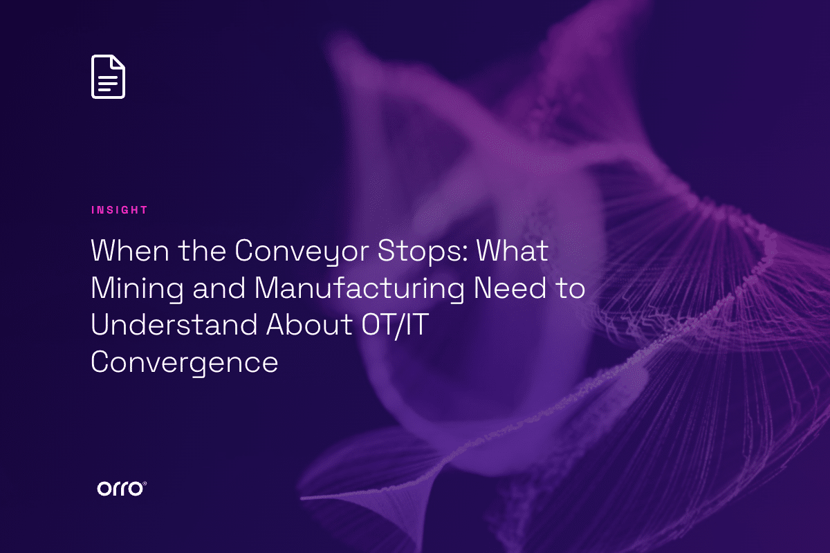 When the Conveyor Stops: What Mining and Manufacturing Need to Understand About OT/IT Convergence thumbnail