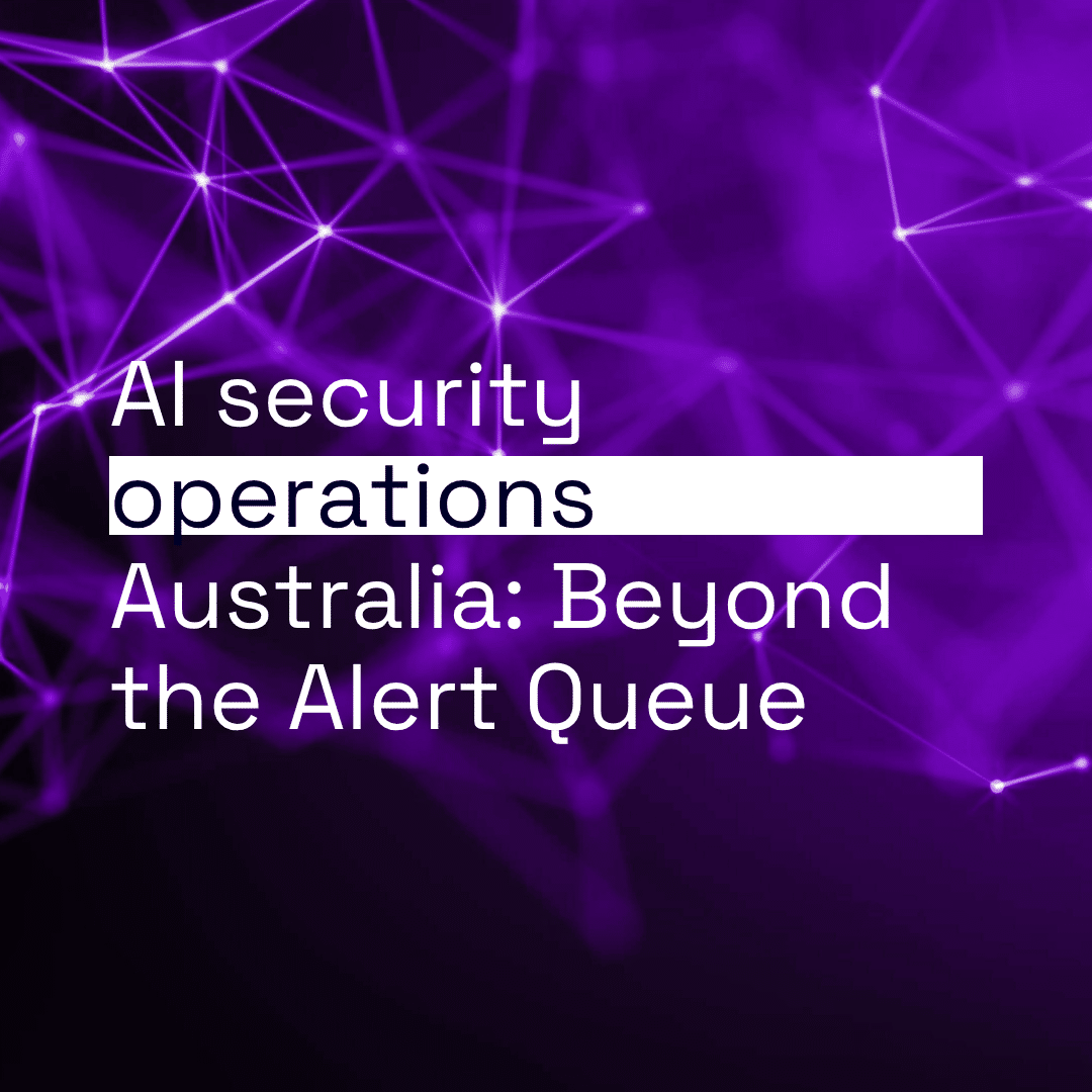 AI security operations Australia